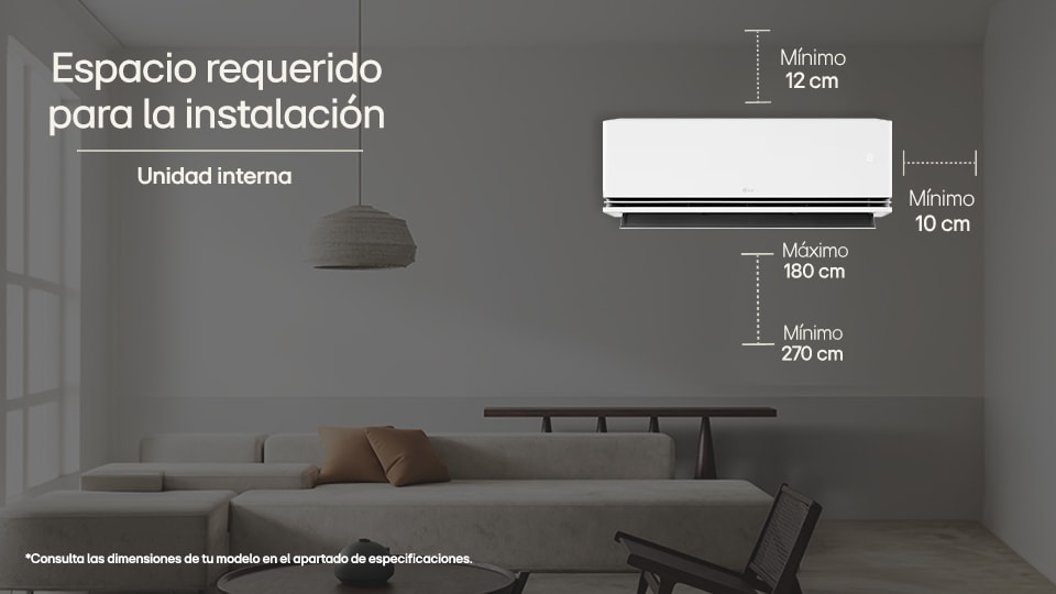 Dimensiones aire acondicionado